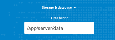 Nextcloud Setup - Storage