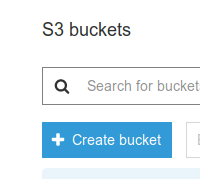S3 - Create Bucket